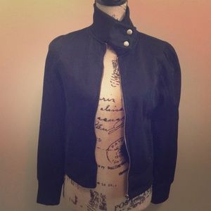 Sexy black moto jacket!